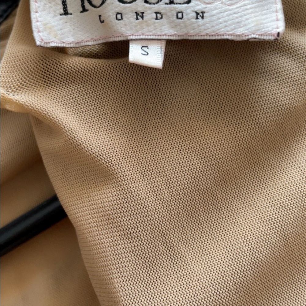 House of CB Black and Tan Lace-Up Detail - Picture 10 of 11